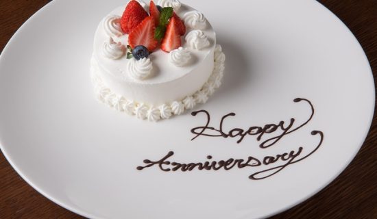 Anniversary cake plan