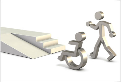 Barrier-free facilities