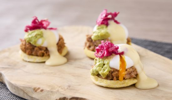 Pulldo pork benedict